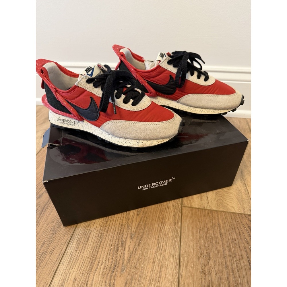 Nike Undercover Daybreak Sneaker Women 7.5 Red Black New CJ3295-600 Colorblock